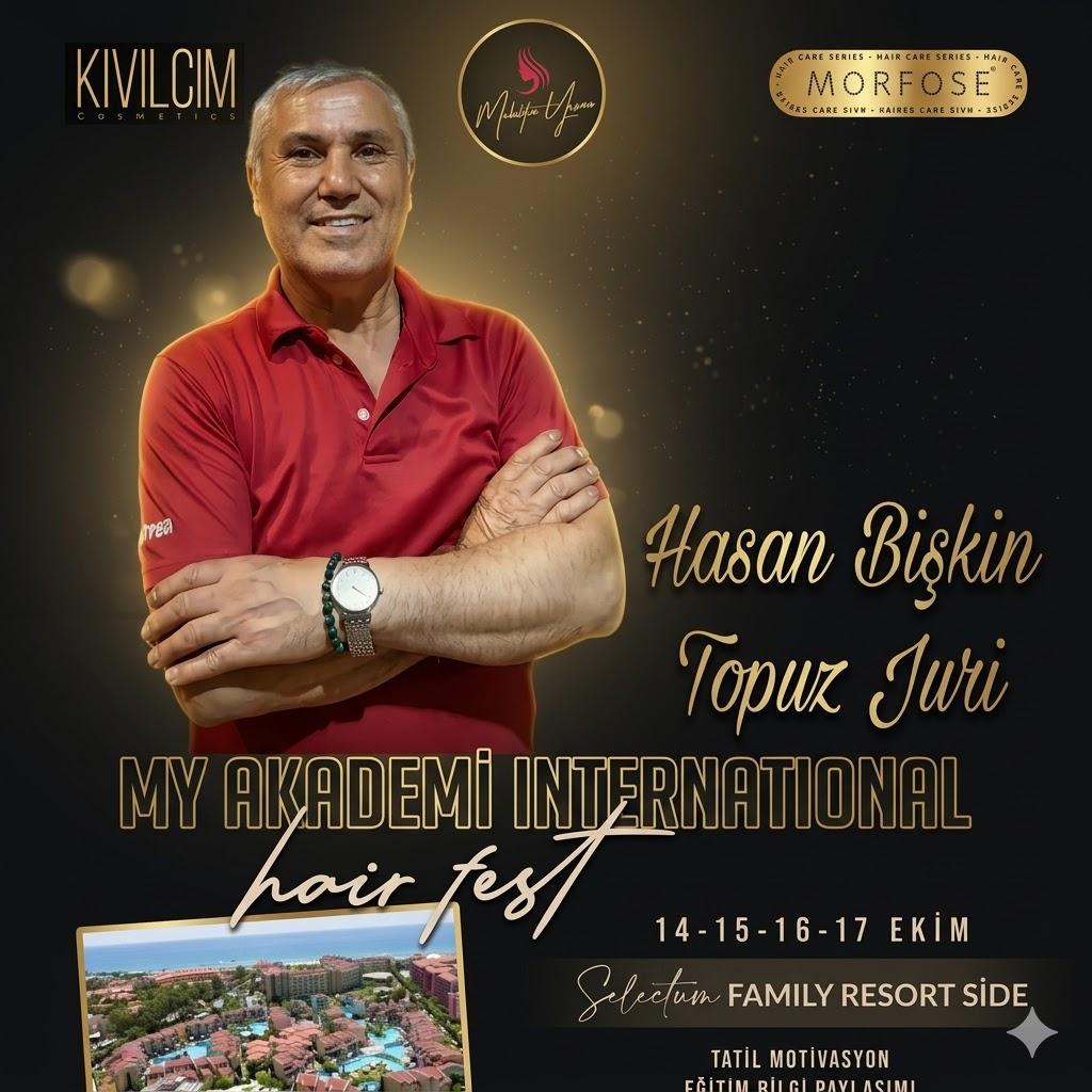 Hasan Biskin — Hollywood Kuaför kurucusu; ulusal ve uluslararası saç ve güzellik alanında jüri ve uzmanlık deneyimi, Samsun Atakum