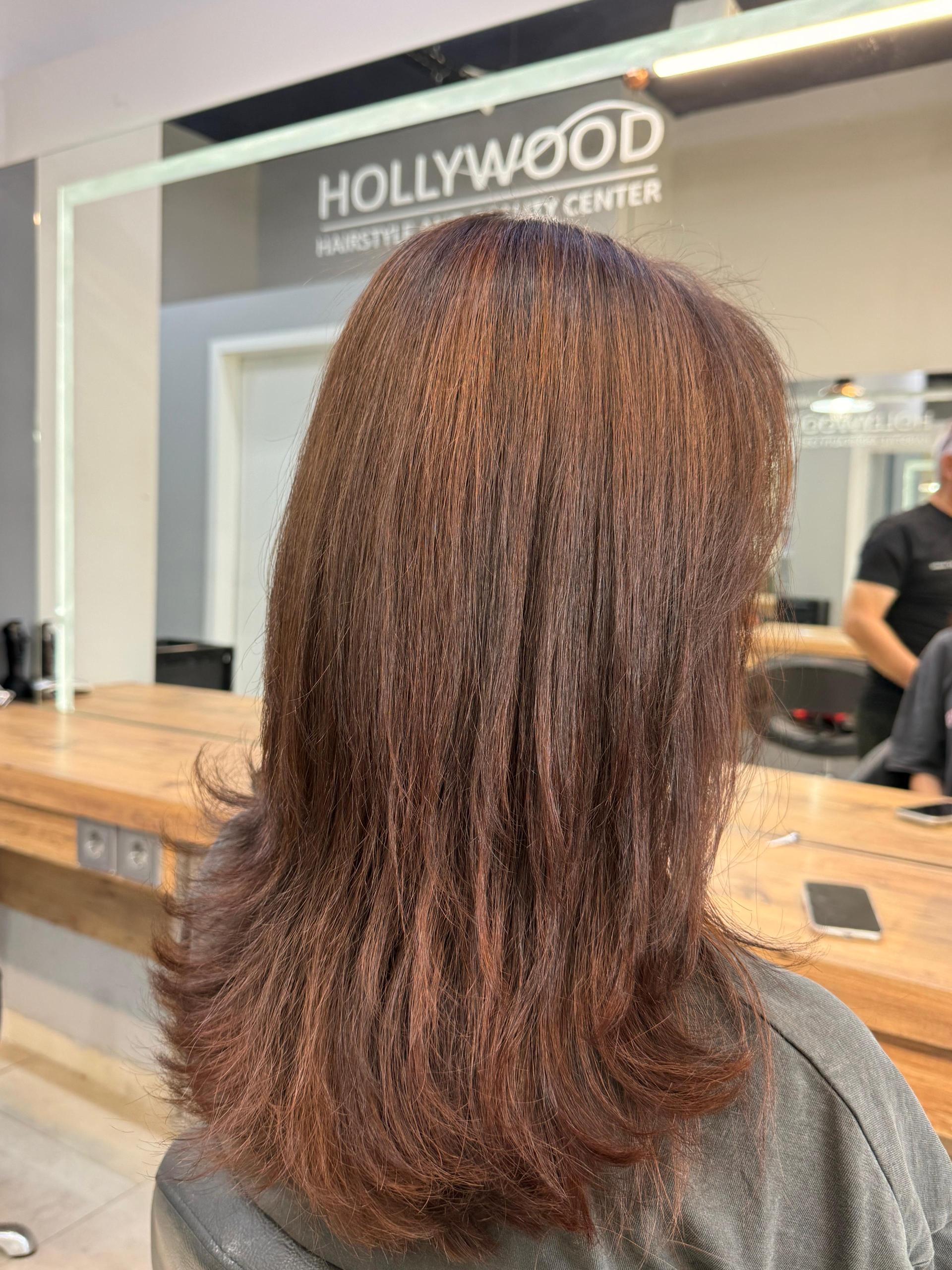Samsun Atakum Keratin Düzleştirme — Hollywood Kuaför salon uygulaması